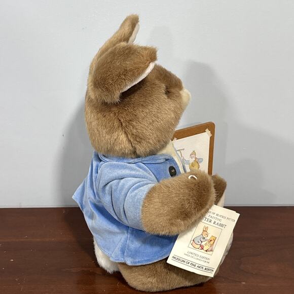 Museum Of fine Arts Boston MFA Peter Rabbit Limited Edition Plush - Picture 11 of 12